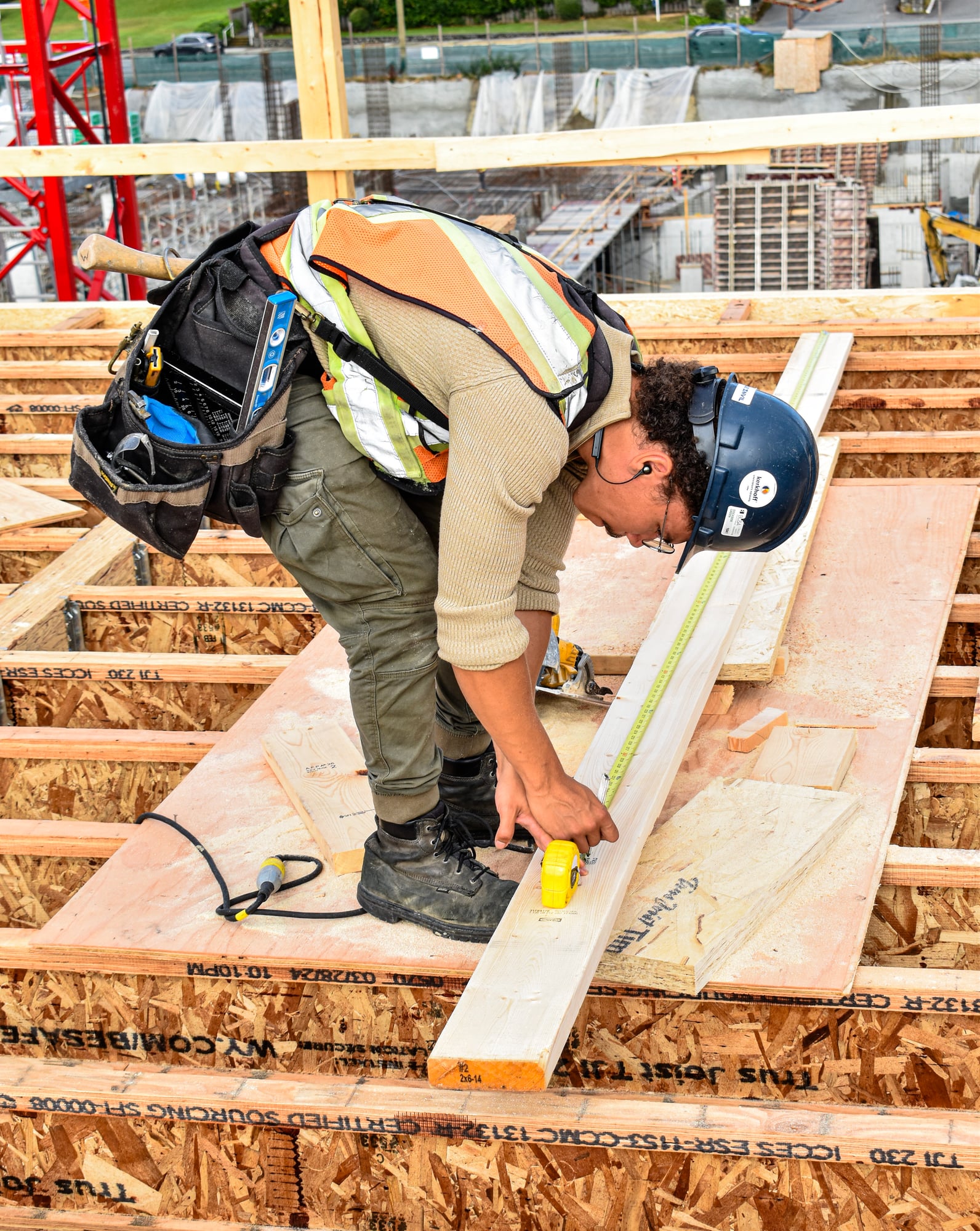 measuring board